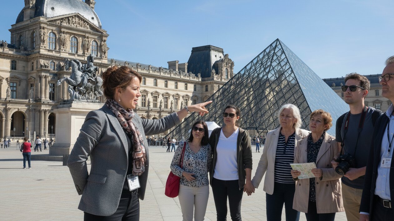 Louvre Museum Glass Pyramid